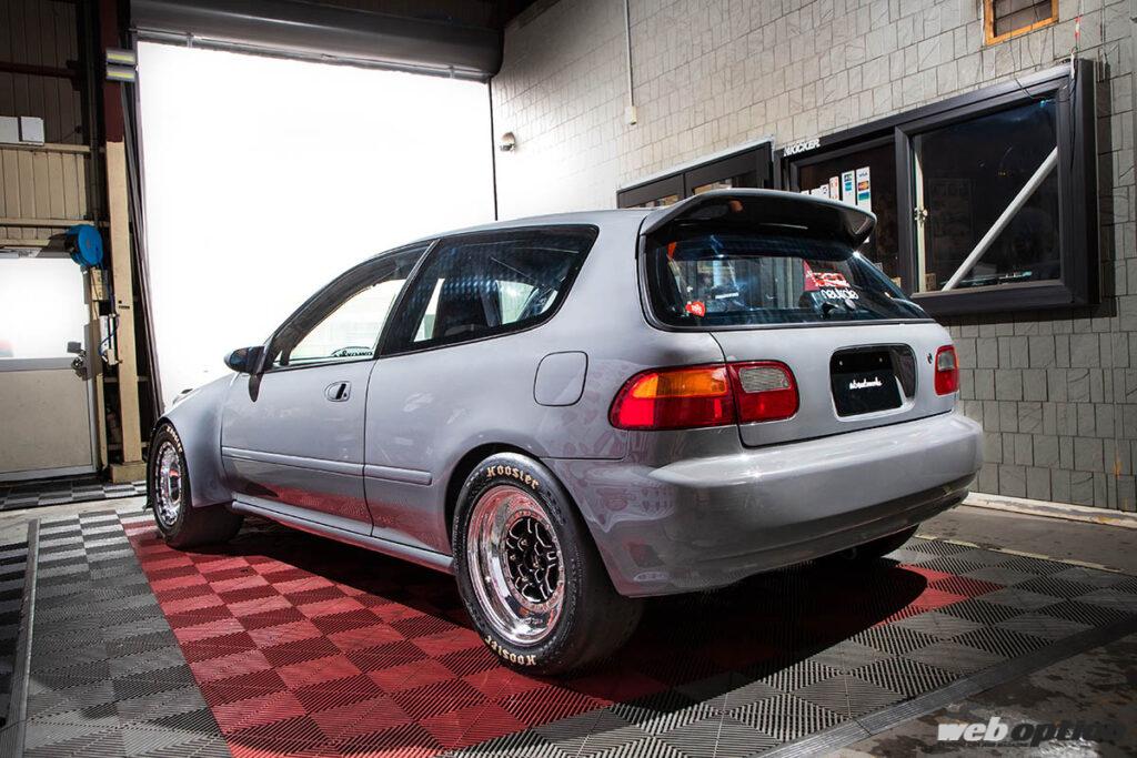 1000馬力のEG6型シビックが完成間近!?」ショーカーテイストも