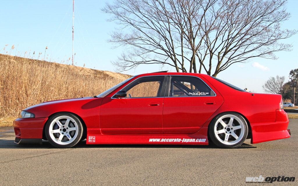 不人気なR33型スカイラインセダンでもココまで出来る！」心臓部