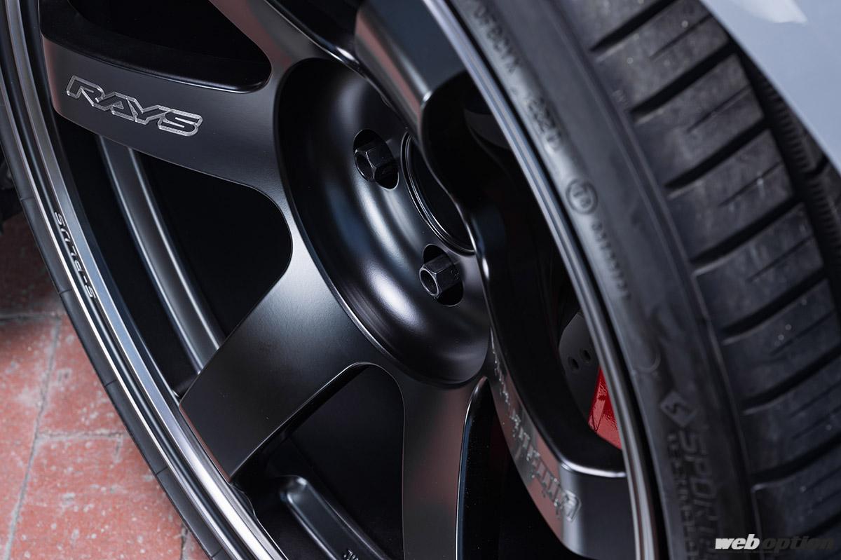 名前にロマンを感じる・・・」ボルクレーシングTE37 SAGA Sプラスに