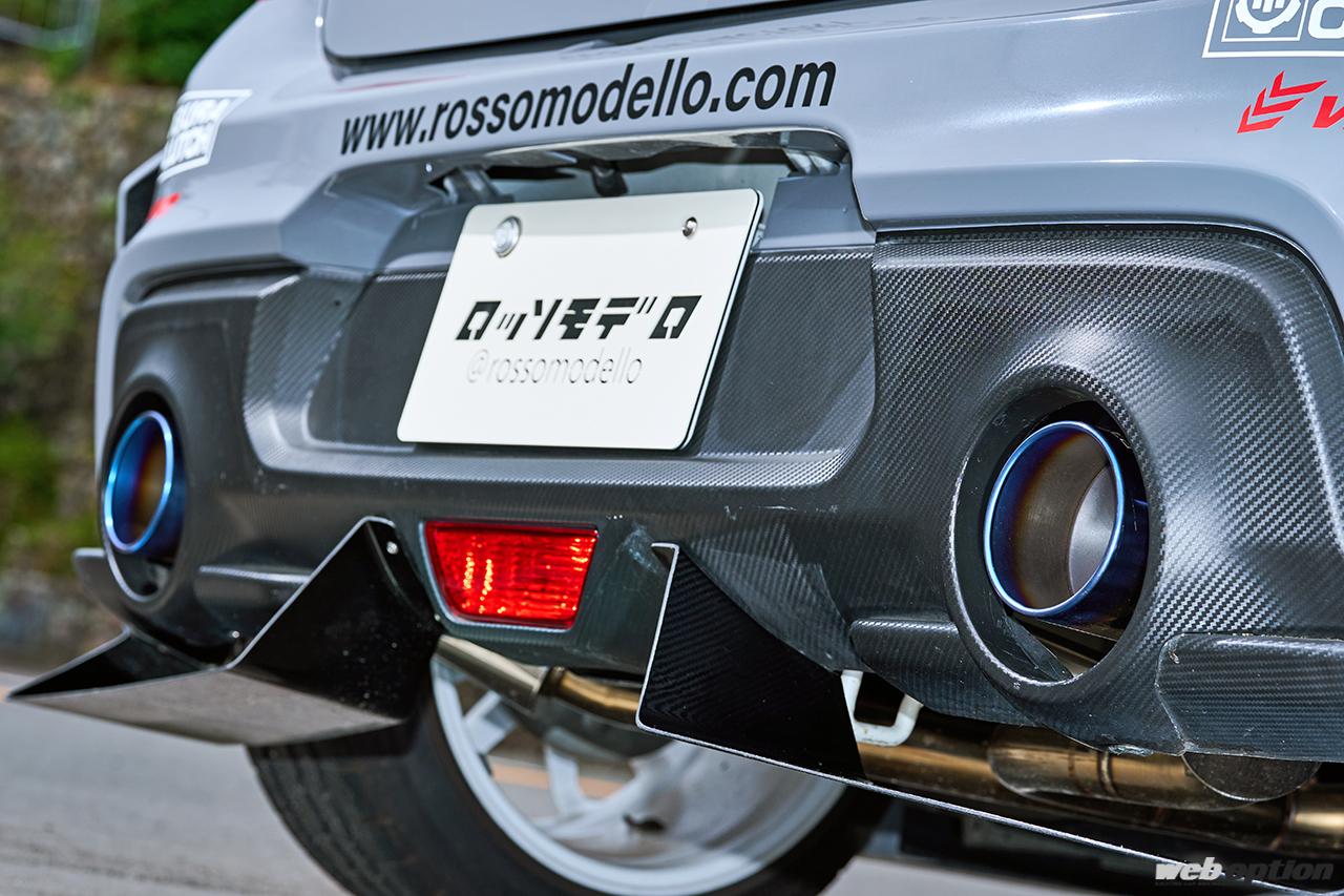 12万円台でセンターパイプまでセットの高コスパ！」ロッソモデロ