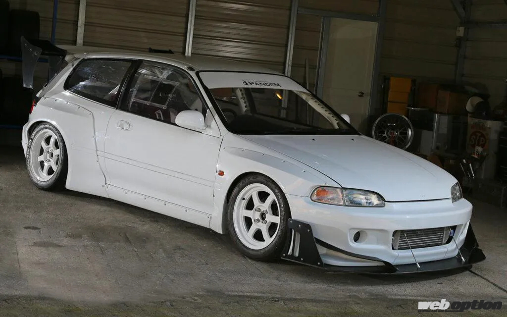 EG6型シビックに昂る」令和の街道レーサースタイルがカッコ良すぎる
