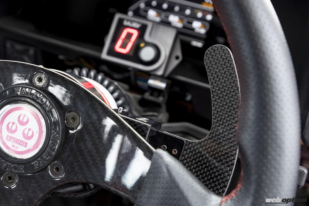 AE86では日本初のパドルシフト仕様か!?」RSワタナベ専務の愛車が