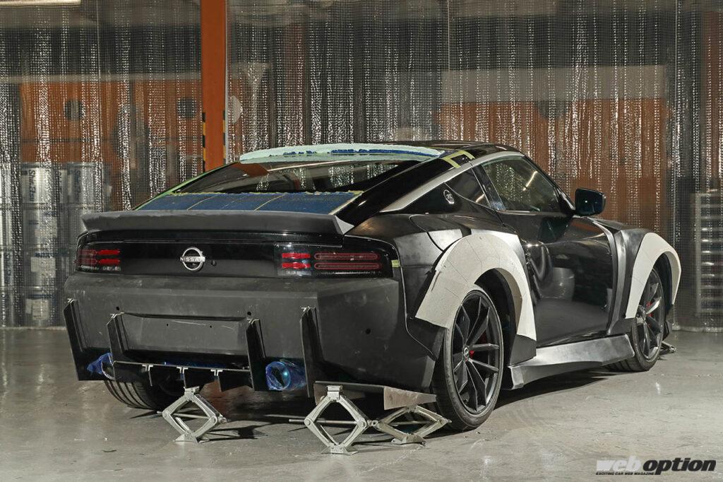 片側80mmワイドのRZ34が降臨！」新作エアロラッシュのクールジャパンを