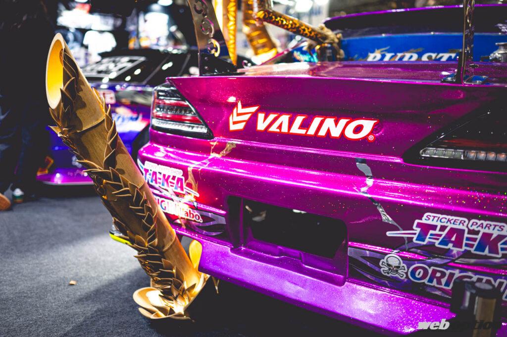 これが真の竹ヤリマフラーだ!?』ドリ車と竹アートの超異色