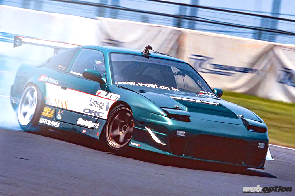ヨコモ 古口パワー180SX ボディ 帝王と呼ばれた男の愛機」ドリフト界に