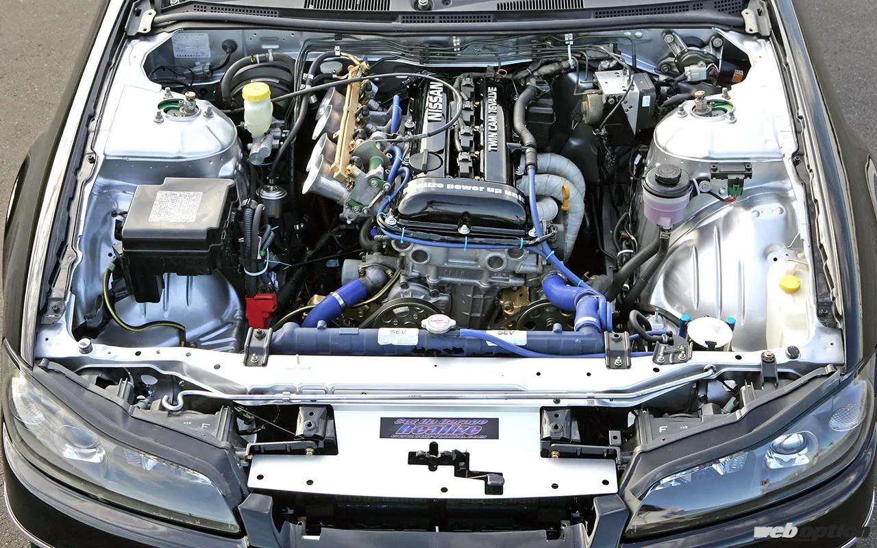 NAシルビアオーナー SR20DEハイコンプ エンジン本体 シルビア s15