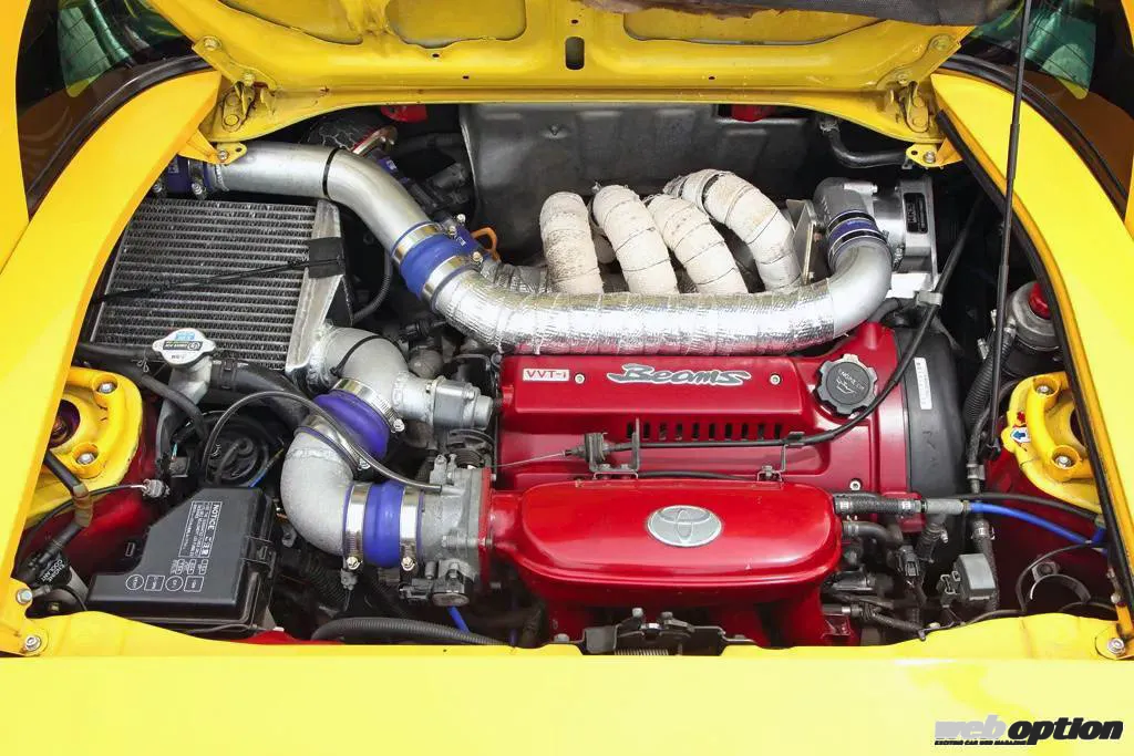 MR2 SW20 3S-GTE シルクロード製 エンジン トルク ダンパー TOYOTA トヨタ SW20 MR-2へのカルディナ用3S-GTEエンジンの換装はようやく峠を越えた