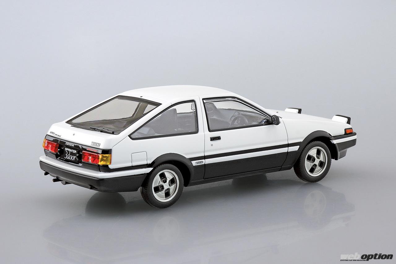 シャコタンも楽しめるAE86プラモ登場」子供でも簡単に組み上げられる