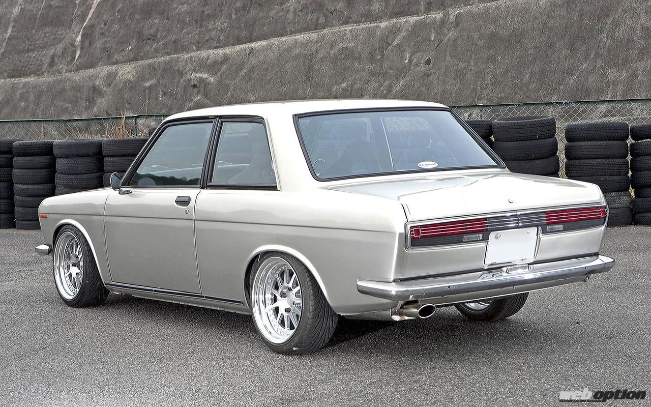 510ブルーバード　Taropです。 ハセガワの「1/24 510ブルーバード」を現役の自動車整備士である