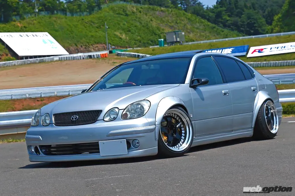 JZS161アリストにはオバフェンが似合う！」ワイド＆ロースタイル
