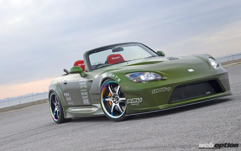 た*か様 S2000 レーザーディスク　カタログ Honda S2000: A designer has designed an aerodynamic S2000
