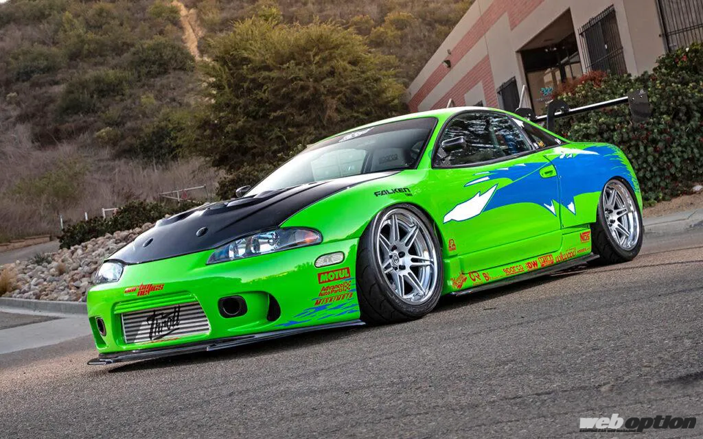 ワイルドスピード魂がほとばしる！」劇中仕様の三菱エクリプスを強烈