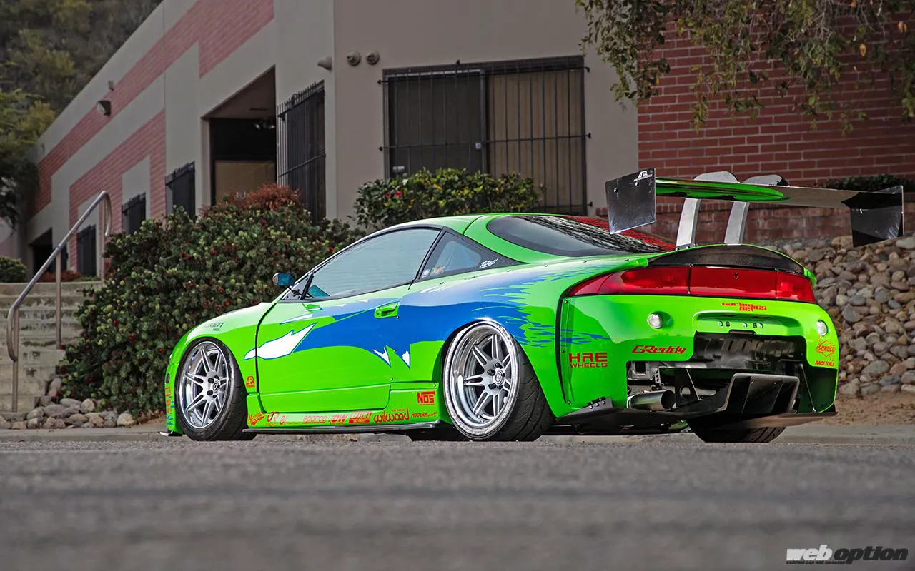 ワイルドスピード魂がほとばしる！」劇中仕様の三菱エクリプスを強烈