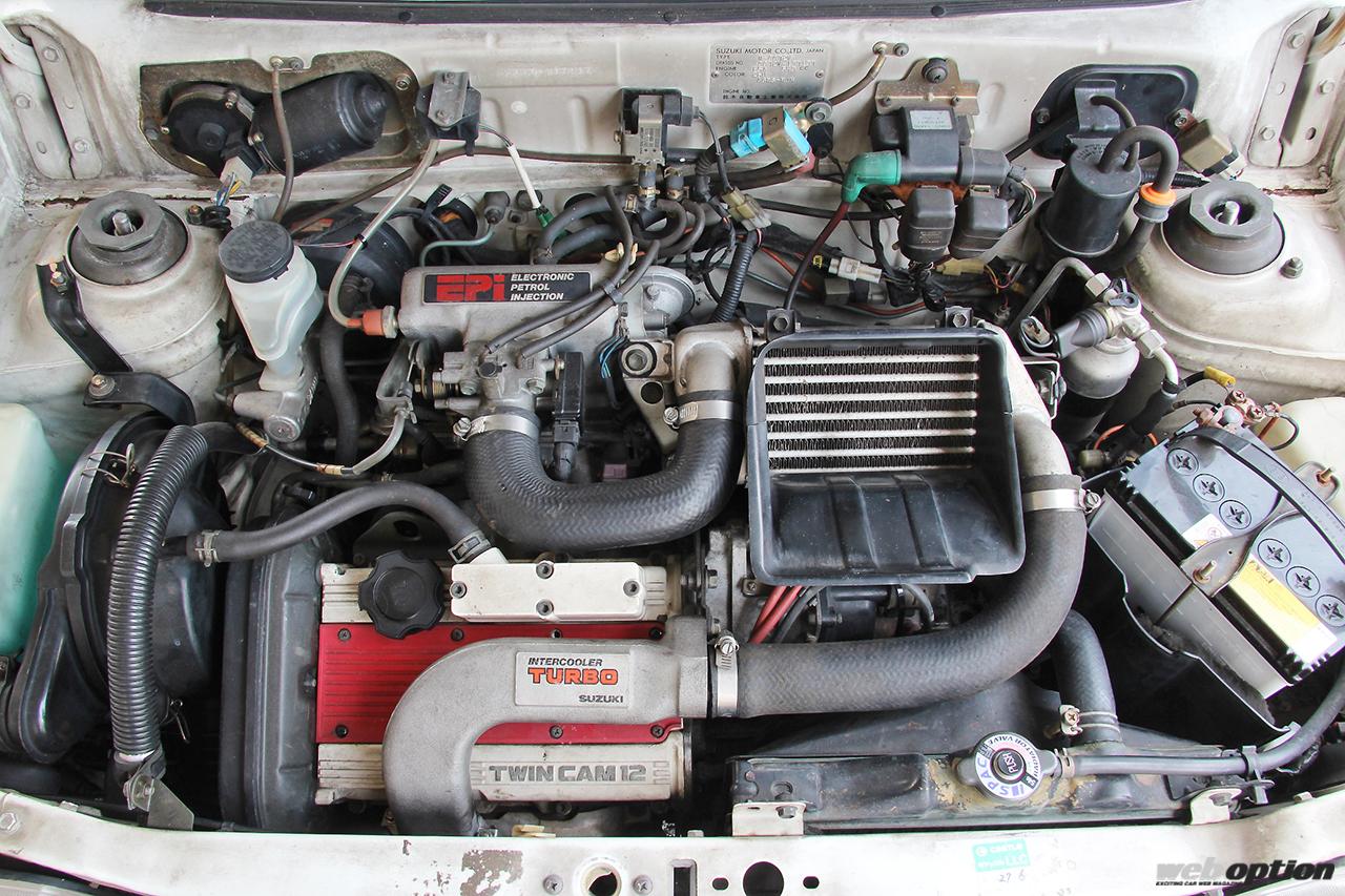 スズキ　アルト　CN21S f6a ツインカムエンジン