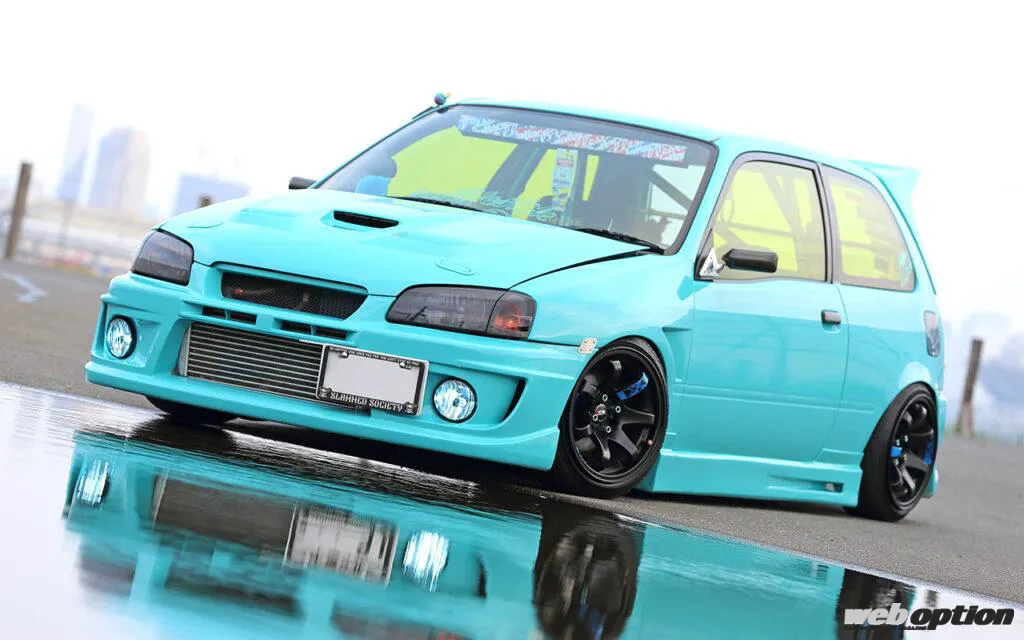 陽キャすぎるEP91型スターレット登場!?」210馬力のストリート