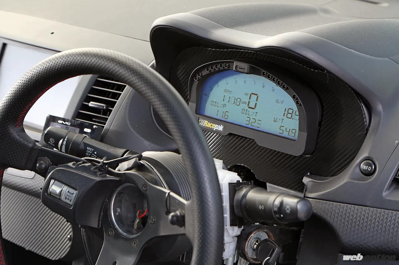 衝撃のランエボXツインチャージ仕様を捕獲！」4B11エンジンの