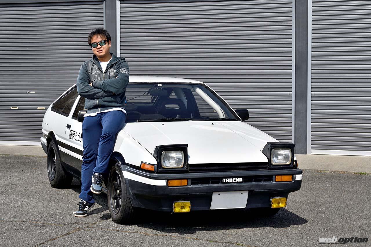 頭文字D イニシャルD イグニッションモデル 1/18 AE86 トレノ 拓海