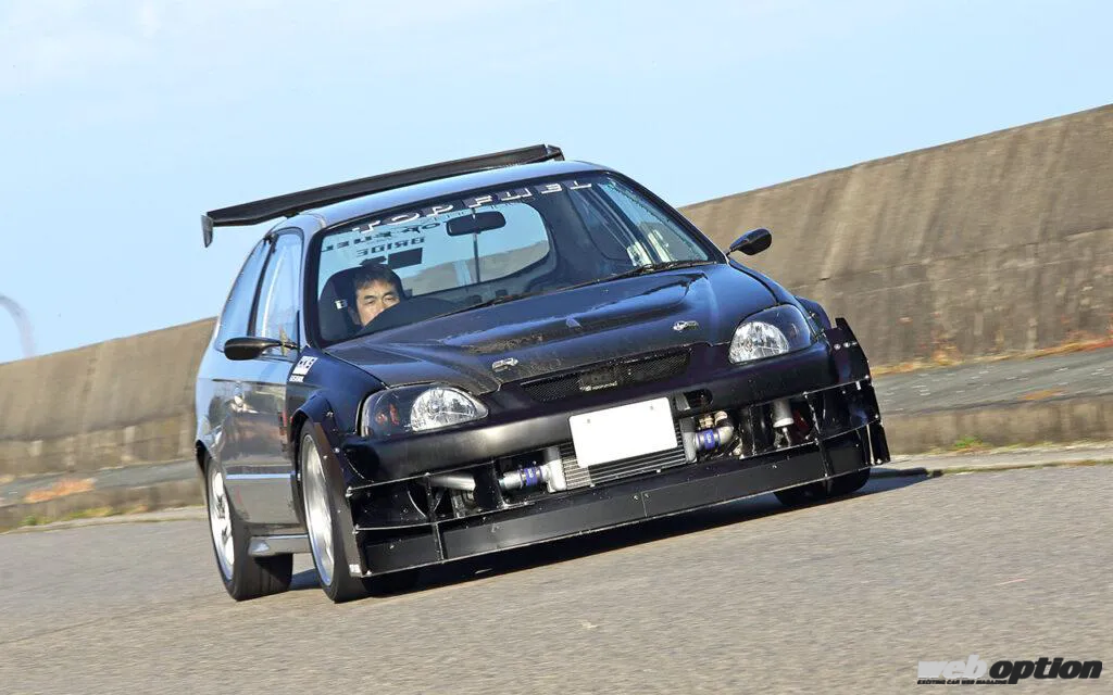 EK9シビックで300馬力はヤバすぎ！」B18C＋GTスーパーチャージャー化で