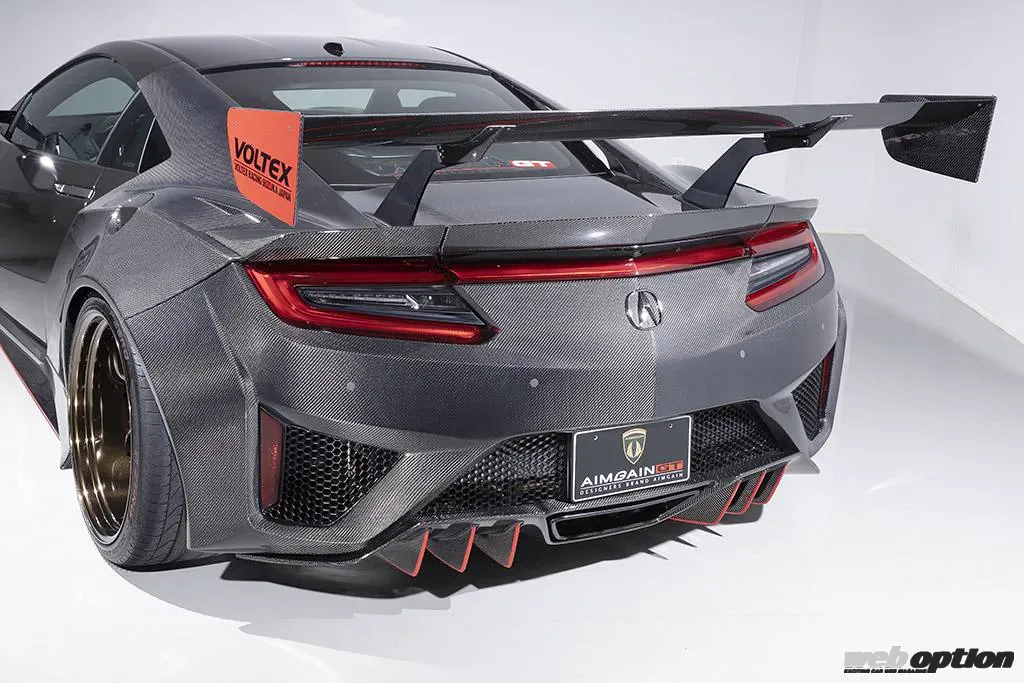 全身ドライカーボン！」400万円の覚悟が導くNSXワイド＆ローの究極形