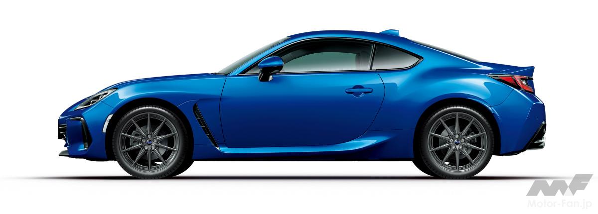 新型スバルBRZのWRブルー・パール