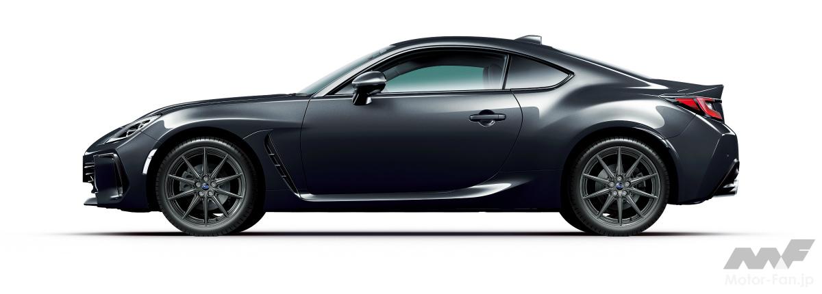 新型スバルBRZのマグネタイトグレー・メタリック
