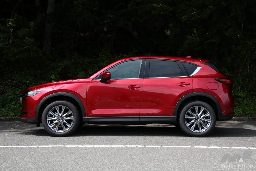 【マツダCX-5 XDエクスクルーシブモード（FF）】全長：4545mm、ホイールベース：2700mm、最低地上高：210mm、最小回転半径：5.5m