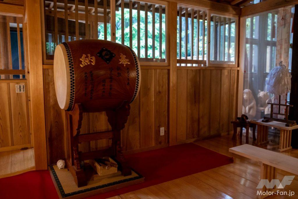 日光大室高龗神社 太鼓