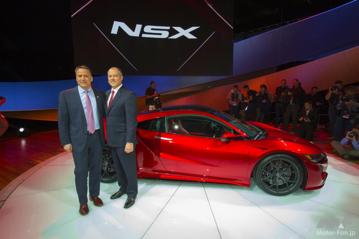 アキュラNSXのデビュー