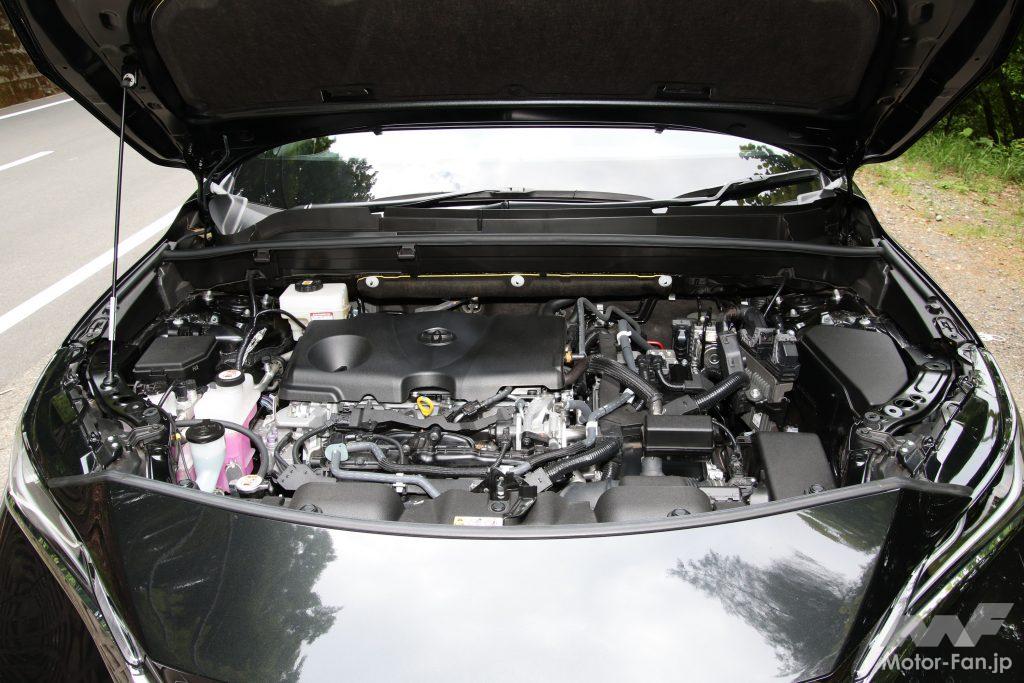 ハリアーハイブリッドはA25A-FXS型2.5L直4エンジンと3NM型モーターを搭載