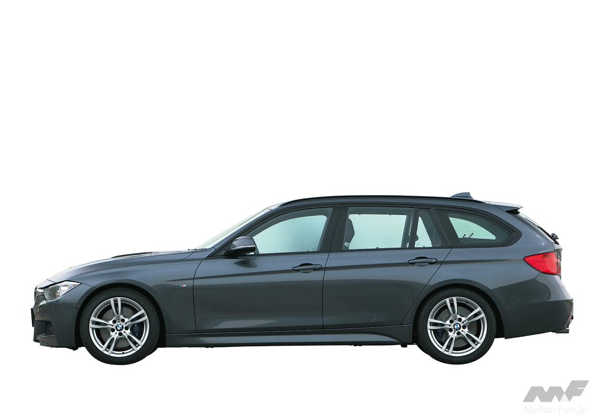 BMW 3シリーズ ツーリングのサイドビュー