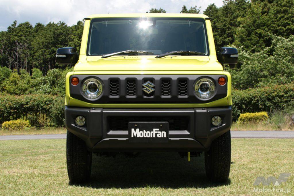 スズキ ジムニーの真正面