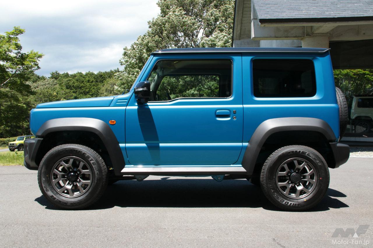 スズキ ジムニーシエラの真横