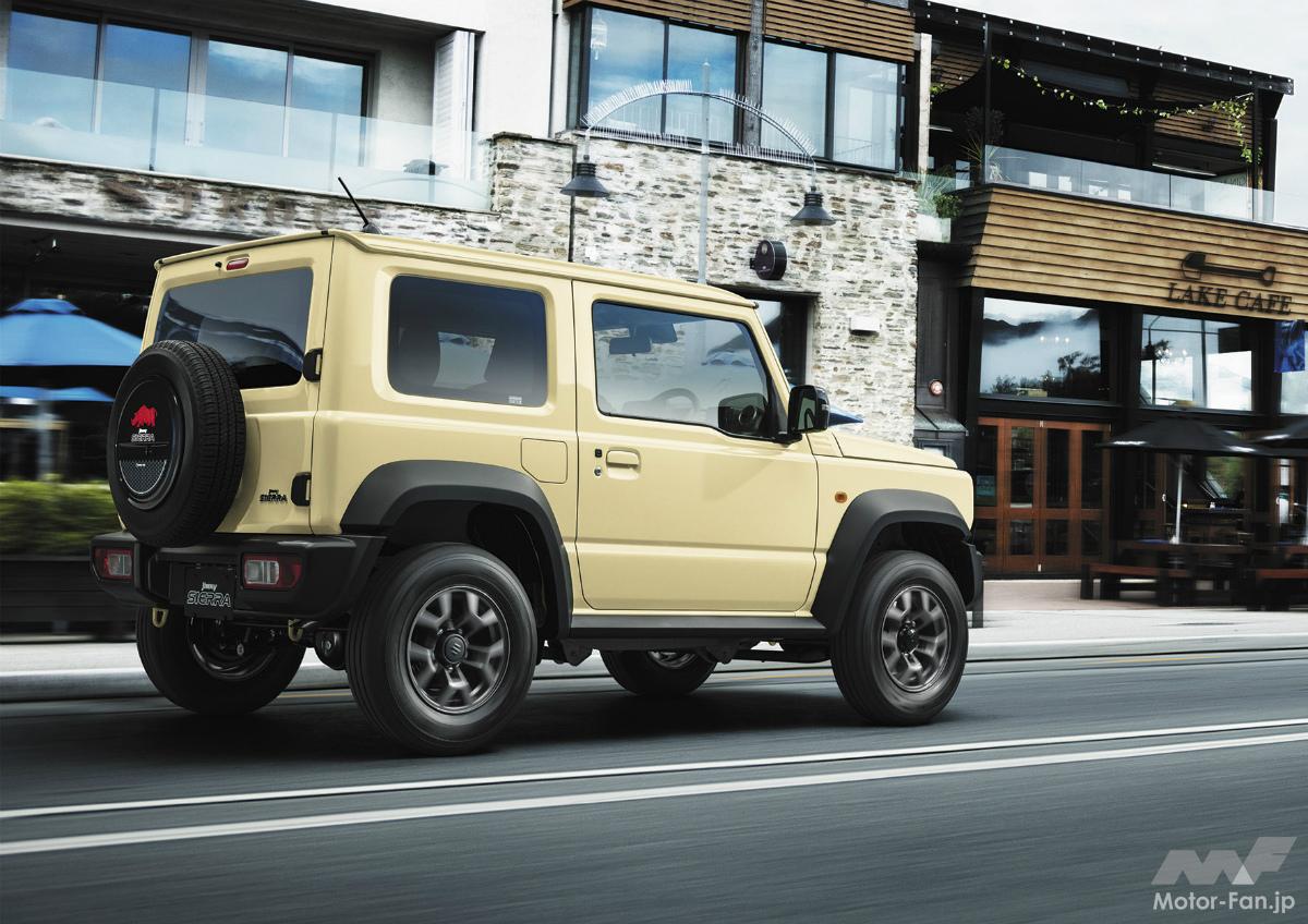 スズキ ジムニーシエラの走行シーン