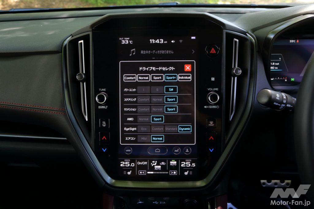 スバル レヴォーグの可変ダンパー