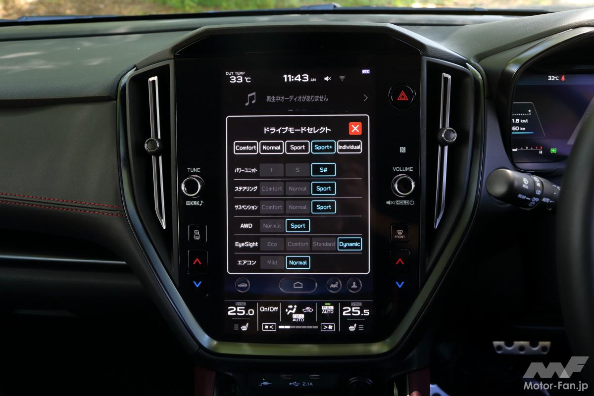 スバル レヴォーグの可変ダンパー