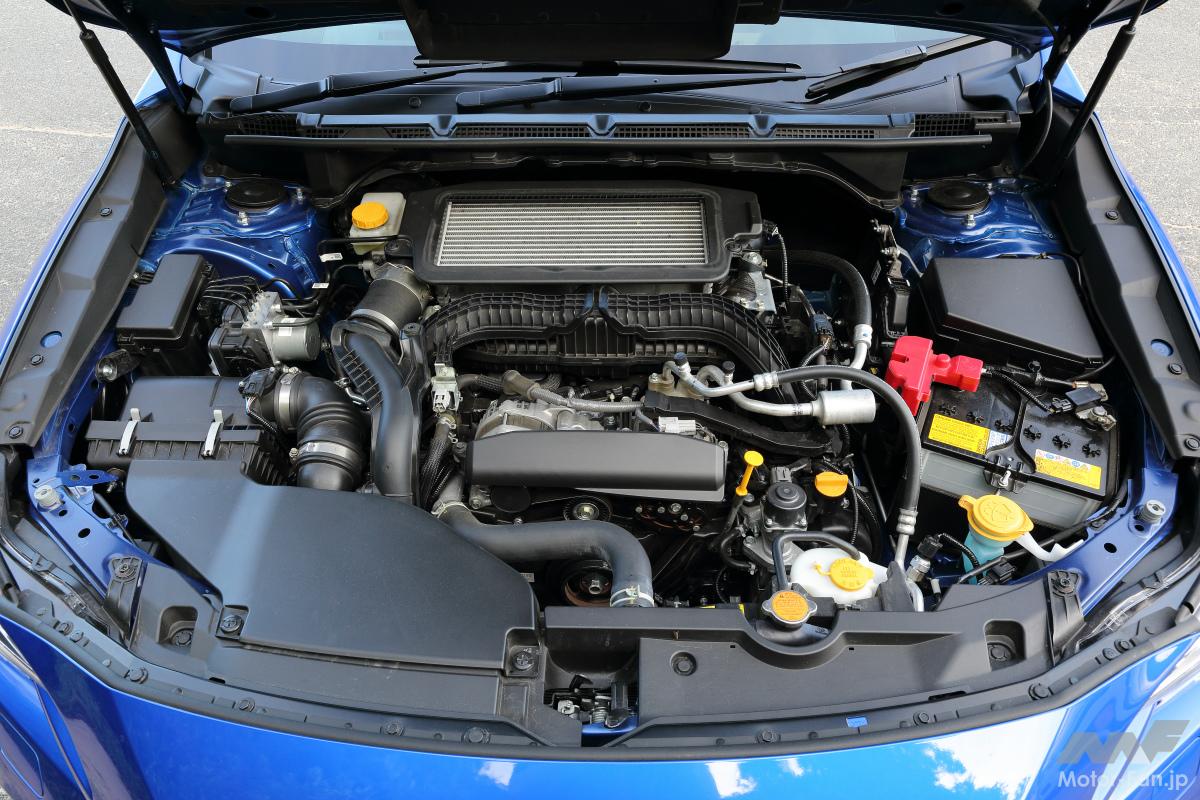 スバル レヴォーグの1.8Lエンジン