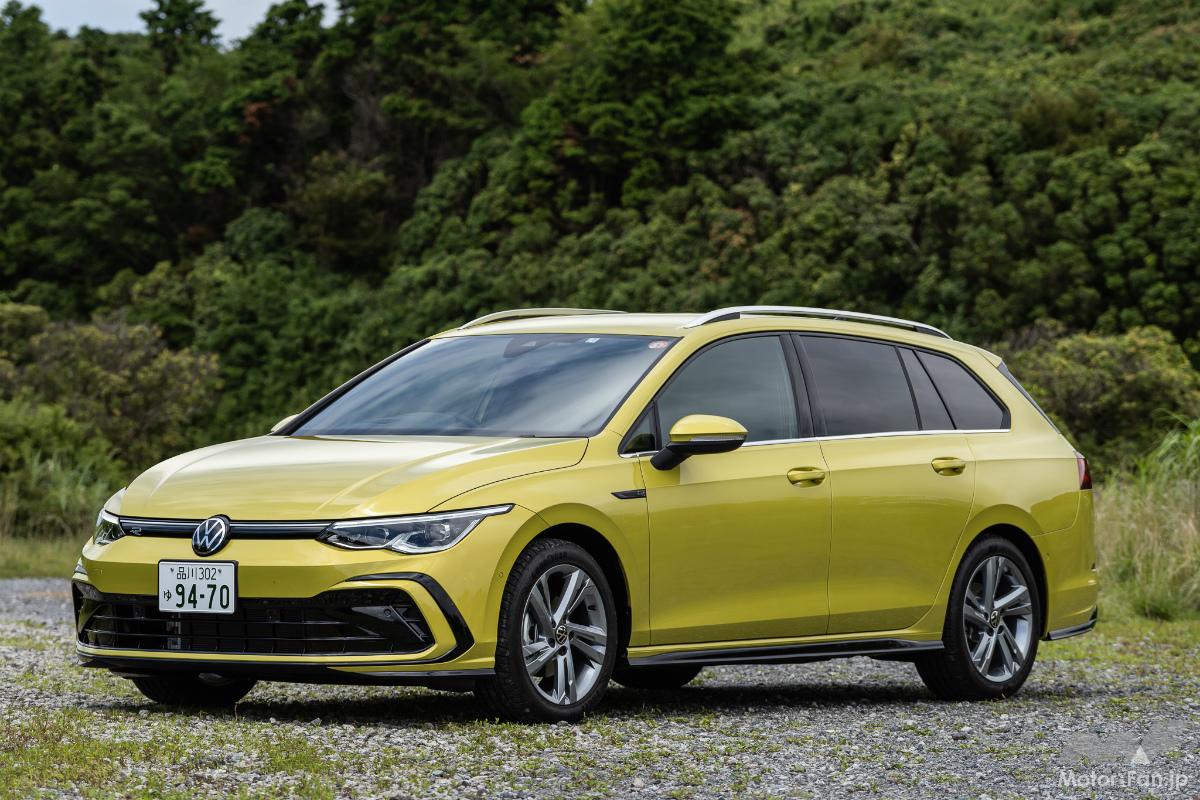フォルクスワーゲン ゴルフヴァリアントのフロントビュー