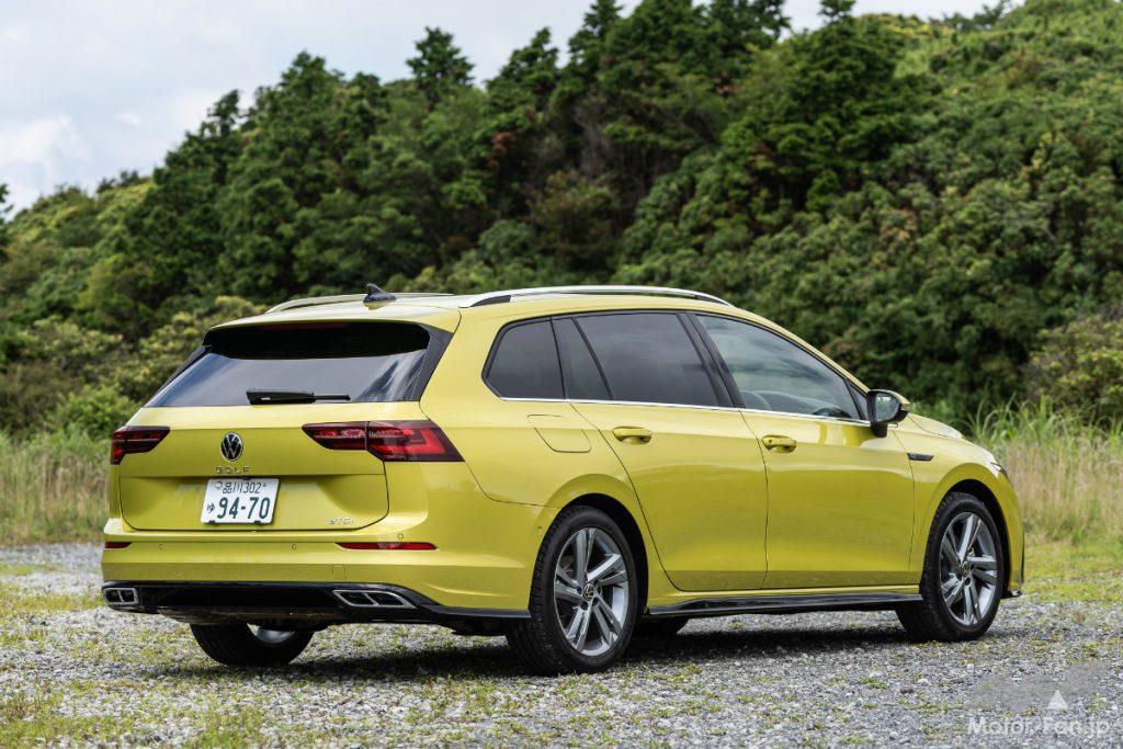 フォルクスワーゲン ゴルフヴァリアントのリヤビュー