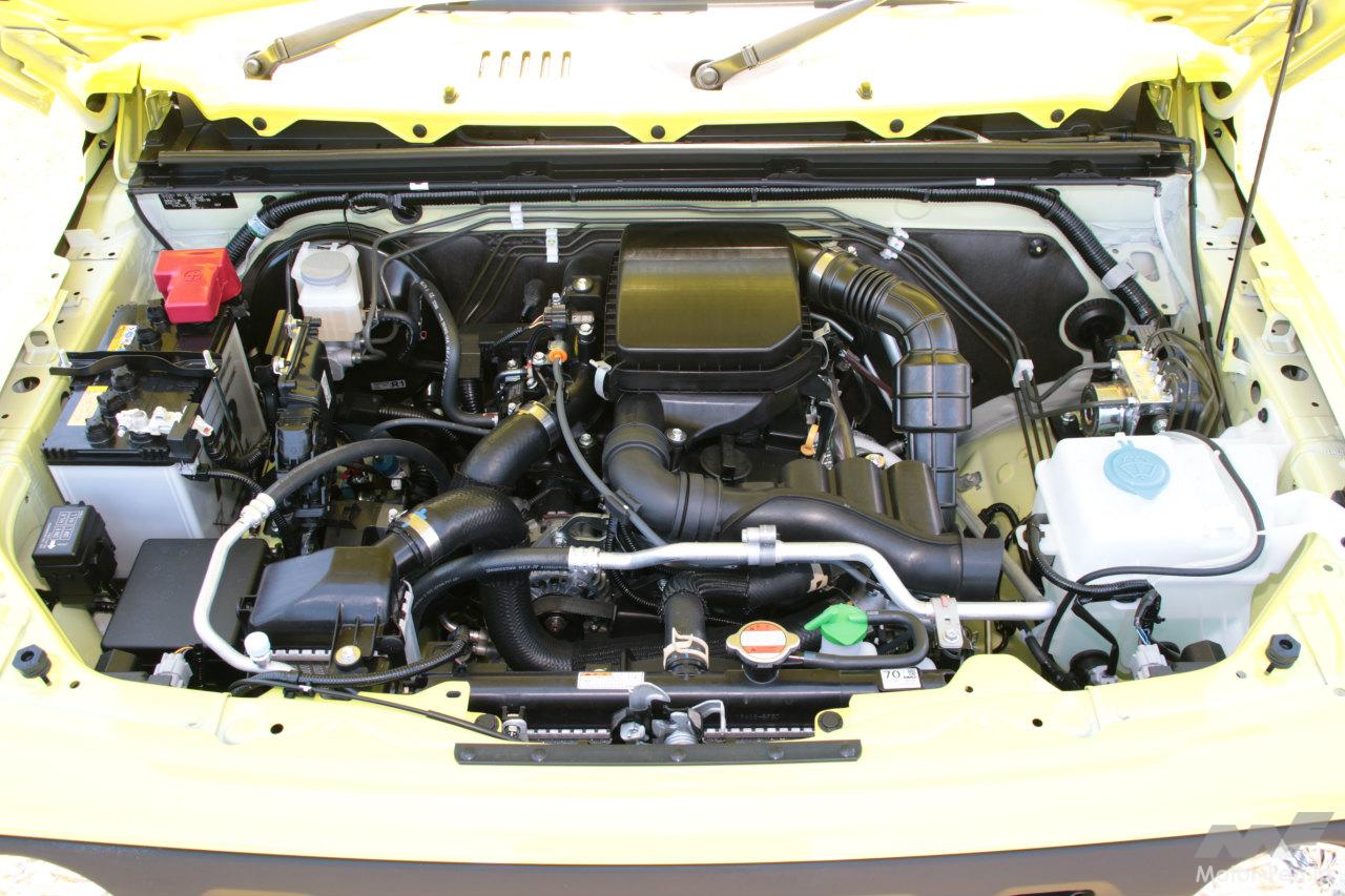 スズキ ジムニーのエンジン