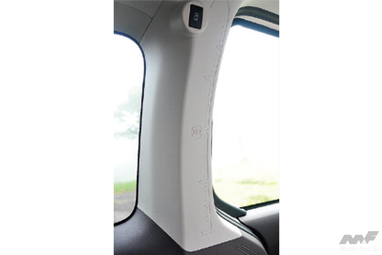 トヨタ ポルテの身長計