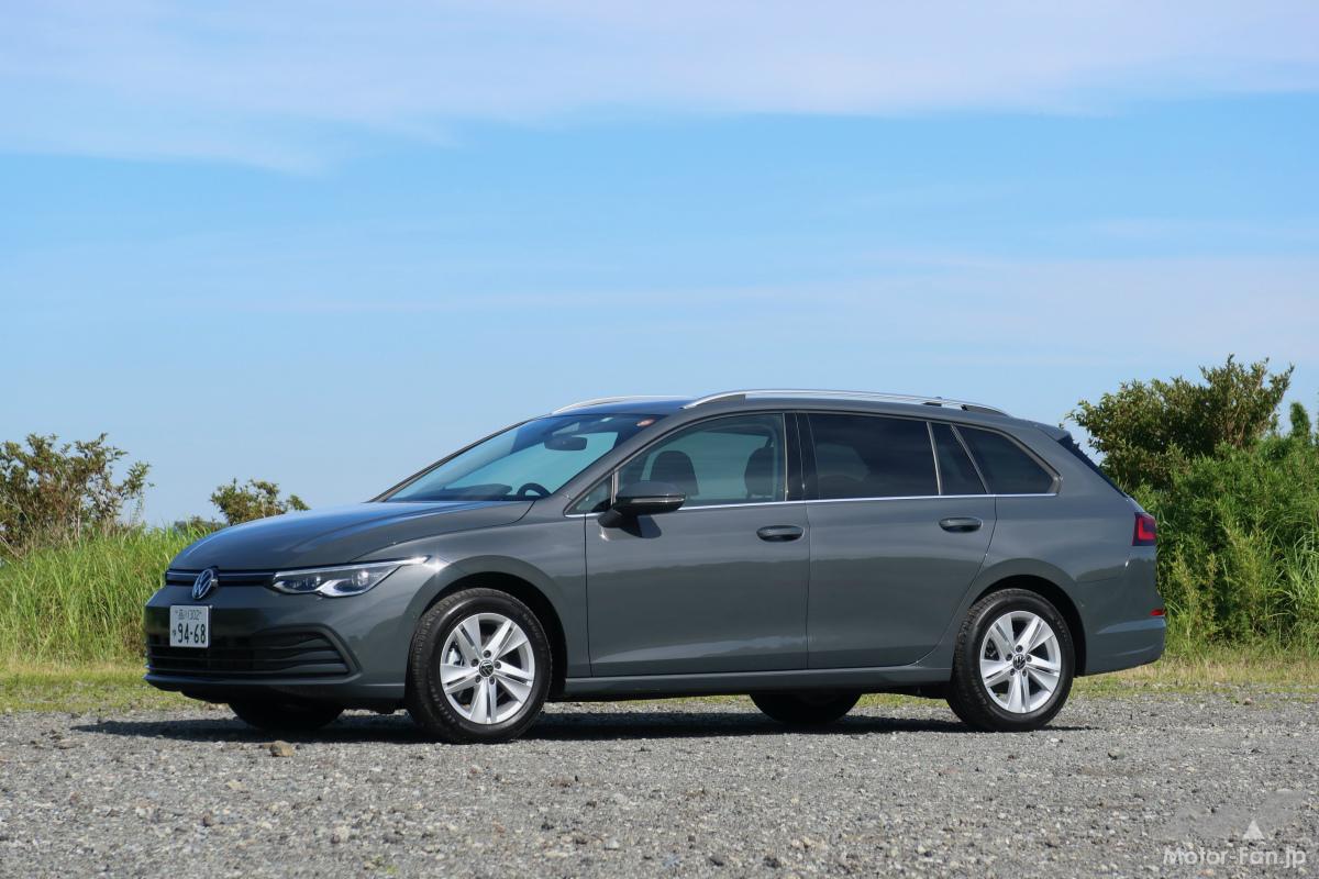 フォルクスワーゲン ゴルフ ヴァリアントのフロントビュー