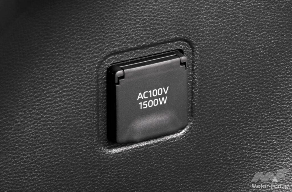 トヨタ カローラクロスのAC100V