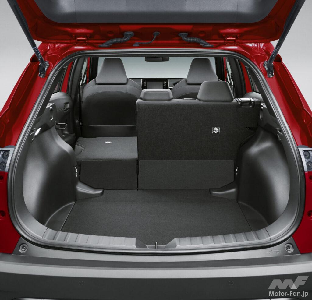 トヨタ カローラクロスの荷室