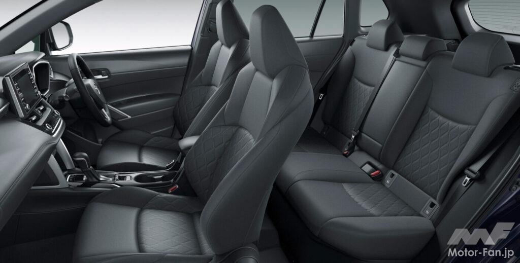 トヨタ カローラクロス Sの内装