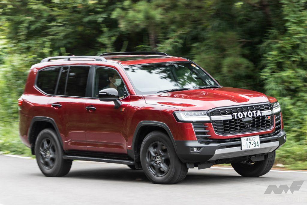 トヨタ ランドクルーザー GR SPORTの走り