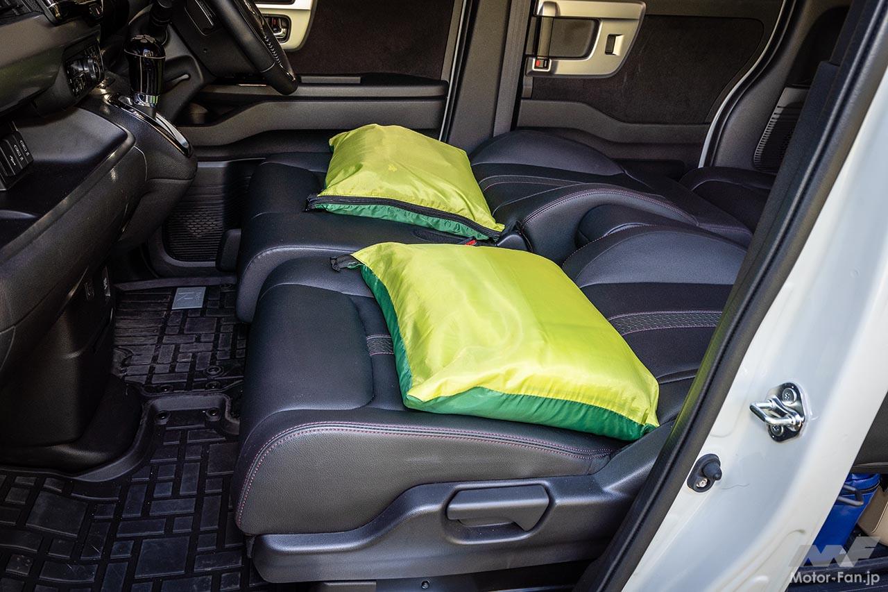 ホンダアクセスN-BOX車中泊