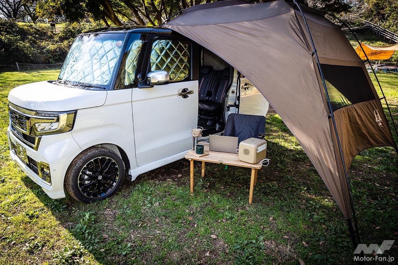 ホンダアクセスN-BOX車中泊