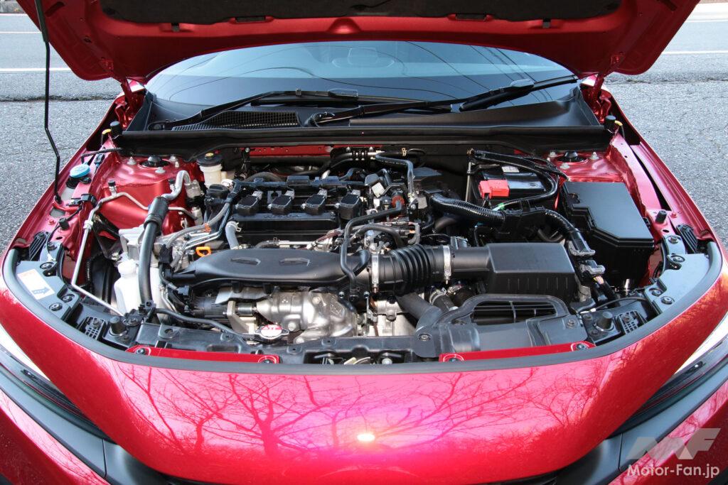 シリンダーヘッドとターボチャージャーが一新されたL15C型直4ターボエンジン