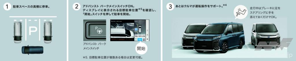 「トヨタチームメイト アドバンストパーク」の操作手順