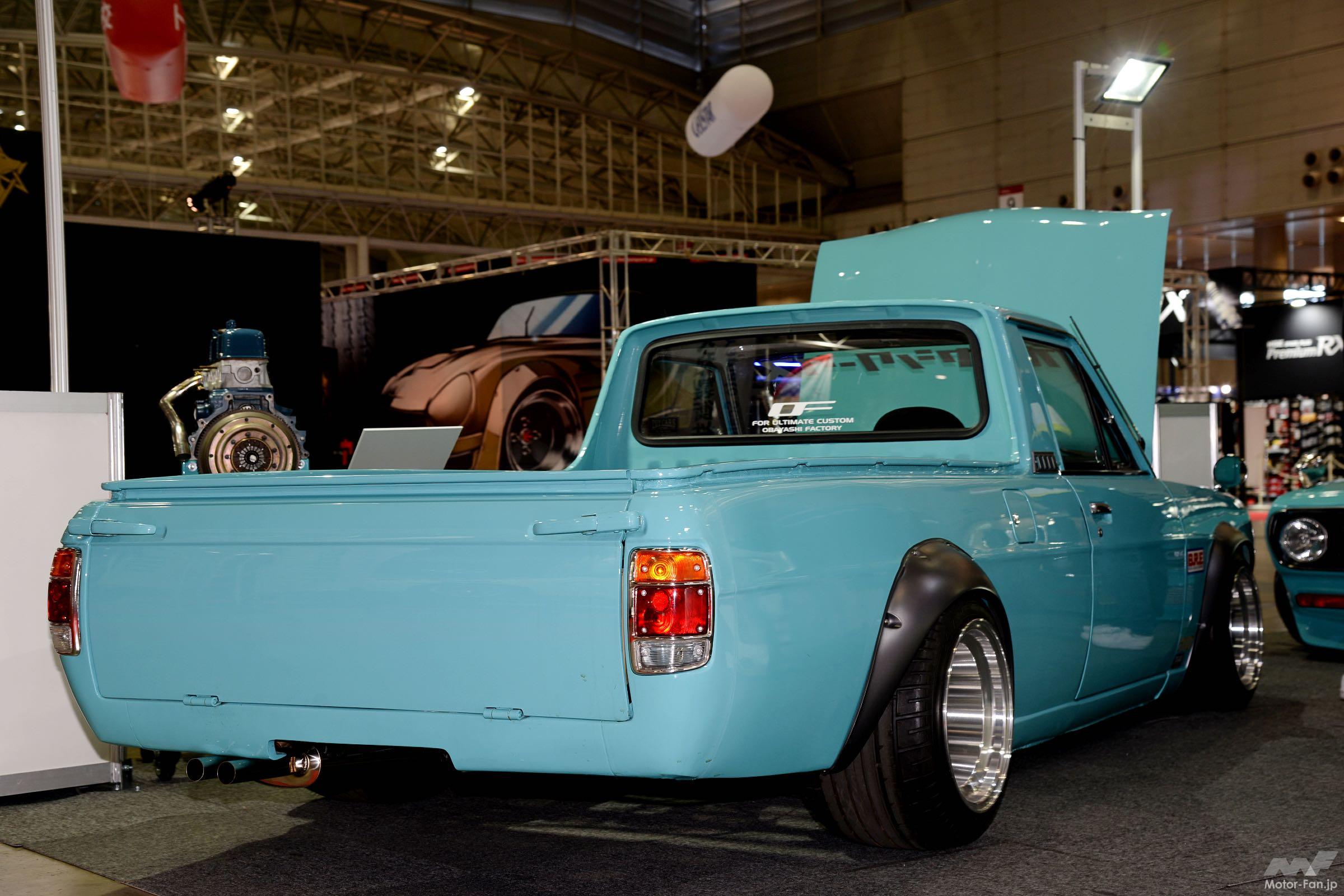 ハコスカフェイスのフルチューン・サニトラ！ リヤサスは4リンク化